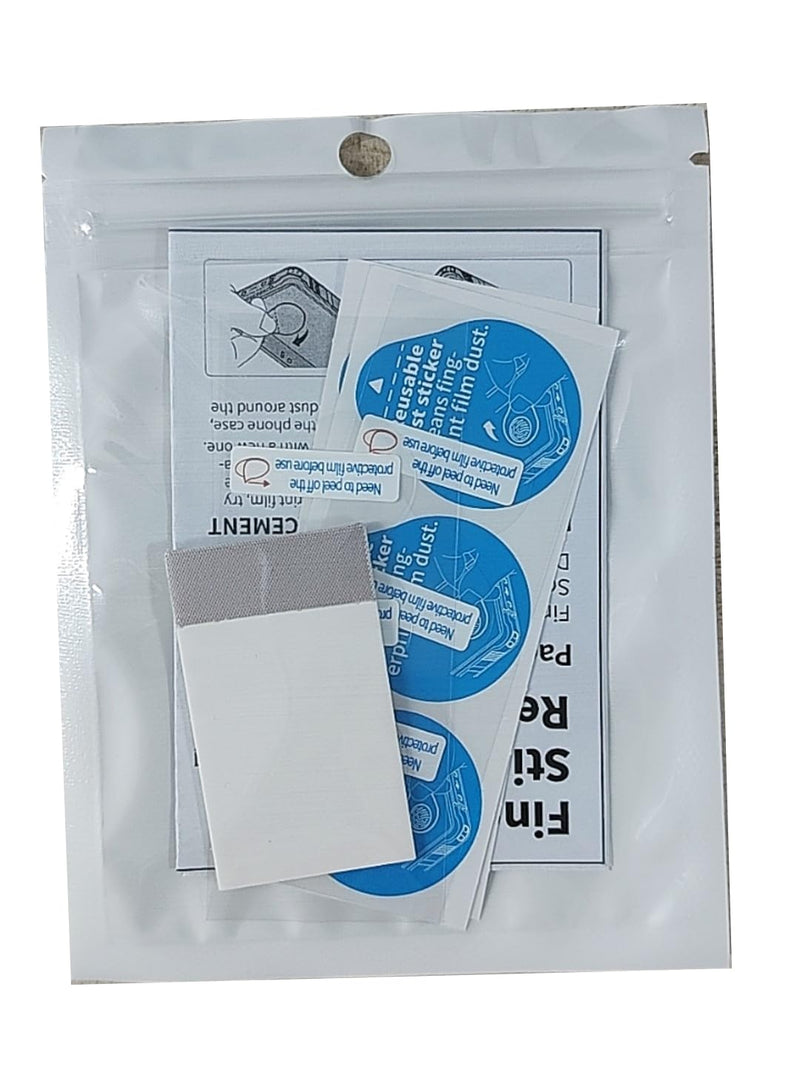‍6-Pack Fingerprint Sensor Film Replacement Kit for Samsung Galaxy S23/S24/S25/S26 Series – Compatible with Waterproof Phone Cases, Includes Dust Stickers & Scraper Card