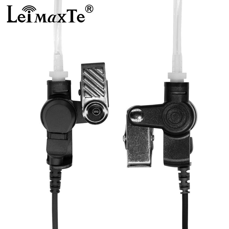 APX 6000/4000/8000 XPR 7550 XPR 7550e XPR 6350 6550 7350e 7580e Earpiece Headset for Motorola Radio with Acoustic Tube and PTT Mic (1 PCS) 1 PCS