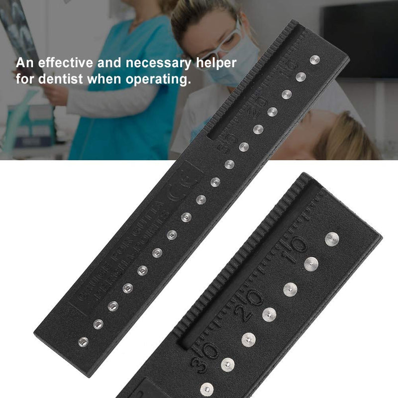 Endodontic Span Measuring Scale, Gutta Percha Points, Span Measuring Scale, Measuring Ruler, Dental Tools, Lightweight and Durable, Endodontic Gauges