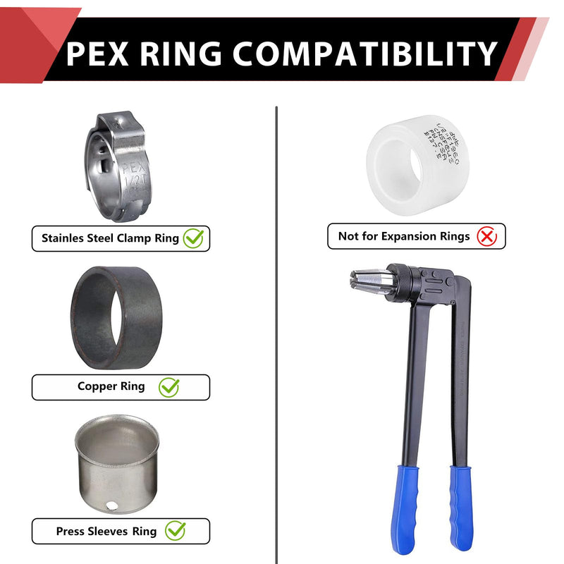 [AUSTRALIA] - (Pack of 2) EFIELD Pex 3/4"x 1/2" Female Threaded NPT Elbow Adapter Brass Crimp Fittings (Pex 3/4"x 1/2" Female Thread),(PEX1807301-2PCS) 3/4"x 1/2"(Pack of 2) 