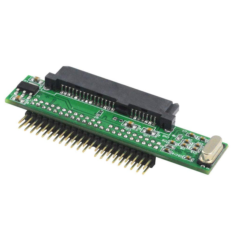 Laptop SATA to IDE Adapter, Convert 2.5 Inch Serial ATA HDD Hard Disk Drive or SSD to 44 Pin Male PATA Port (Parallel Type)