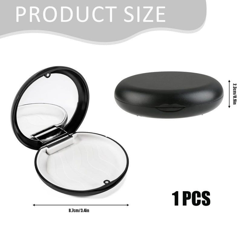[AUSTRALIA] - Funngy Braces Box, Denture Container, Orthodontic Retainer Case, Denture Box with Mirror and Aligner Removal Tool, Portable Storage Box for Bite Splint, Crunch Splint 