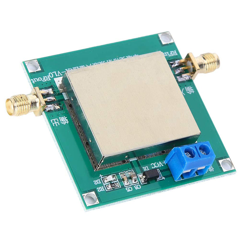 RF Amplifier, Low Noise RF Broadband Amplifier LNA (1-3000MHz Gain:20dB) 12V DC for Shortwave FM Broadcasting Remote Receiver