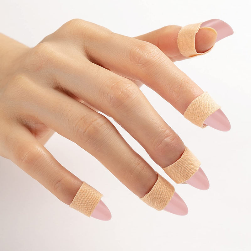 Holibanna 5pcs Professional Nylon Pipa Nails Picks for Beginner and Practice Pipa Accessories Pink S 1 Count (Pack of 1)