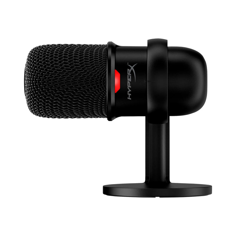 HyperX SoloCast – USB Condenser Gaming Microphone, for PC, PS4, PS5 and Mac, Tap-to-Mute Sensor, Cardioid Polar Pattern, great for Streaming, Podcasts, Twitch, YouTube, Discord,Black Black