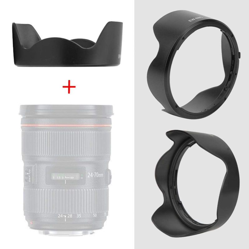 [AUSTRALIA] - EW-88C Lens Hood, Camera Plastic Lens Hood for EF 24-70mm F2.8 L II USM Lens 
