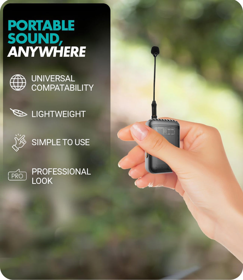 Movo MV-M101 Gooseneck Omnidirectional Lavalier Microphone- Compatible with DJI Mic/Rode Wireless Go Series Wireless Transmitters - Lapel Mic for Interviews and Content Creators (TRS 3.5mm) - 2 Pack