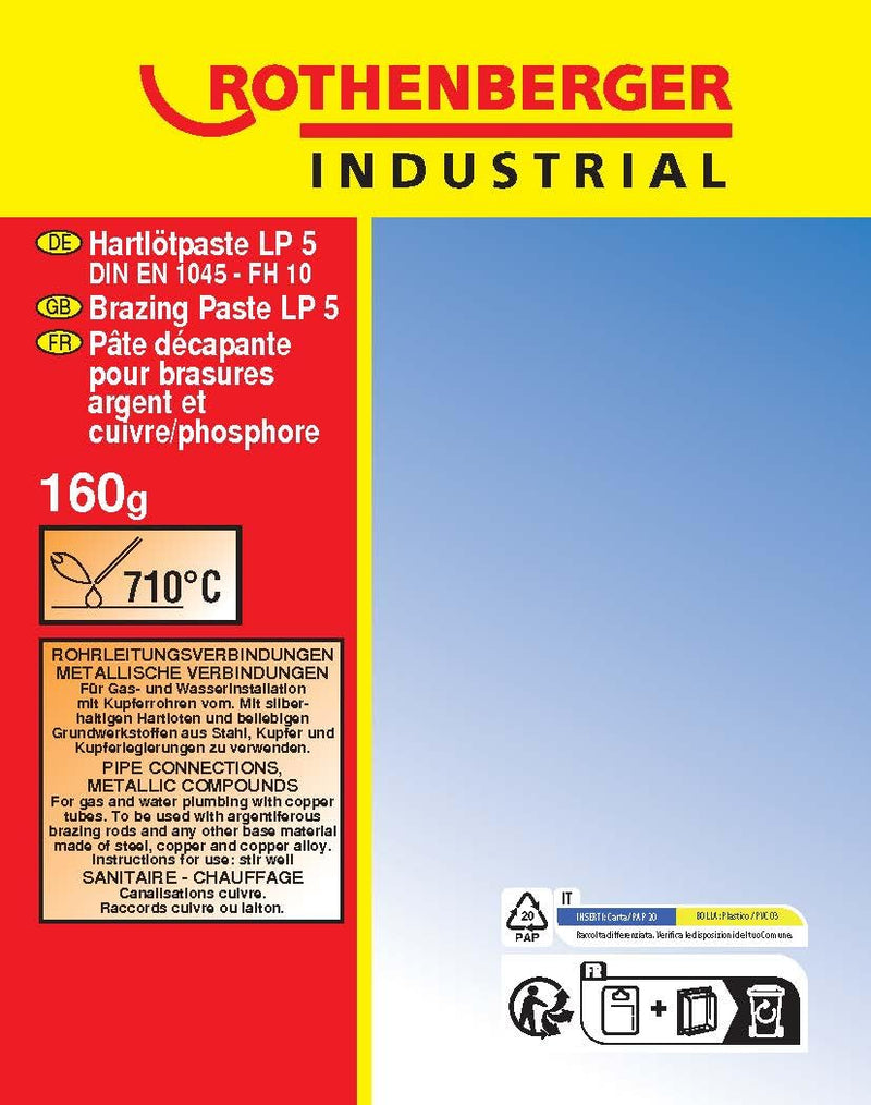 Rothenberger Brazing paste LP 5 035610EContent 160 g 160g