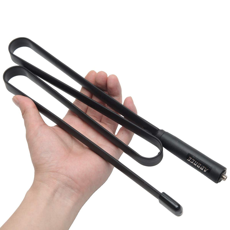 [AUSTRALIA] - ABBREE Ham Radio Antenna 42.5-inch Long Range SMA-Female Dual Band 144/430Mhz Foldable CS Tactical Antenna for Baofeng UV-5R BF-F8HP 5RM UV-21R K5PLUS AR-152 GM-15 Pro GM-5RH UV-5G Plus Two Way Radio 