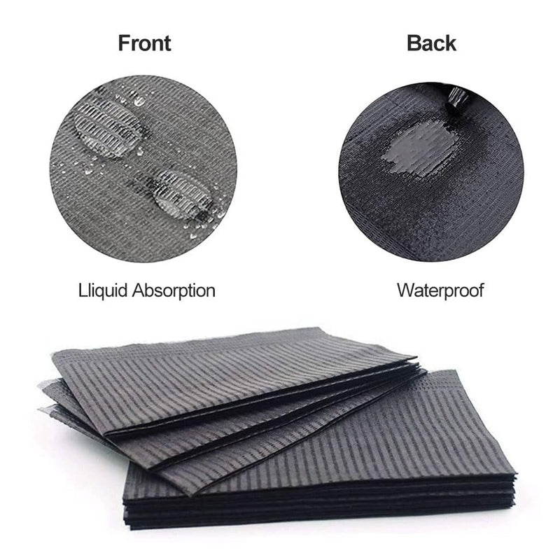 Dental Bibs, Tattoo Bibs, Tattoo Pads, Tattoo Tablecloths, Dental Bibs, Disposable Clean Pad for Tattoo Applications, Table Covers for Nail Salon, 33 cm x 45 cm, Pack of 30