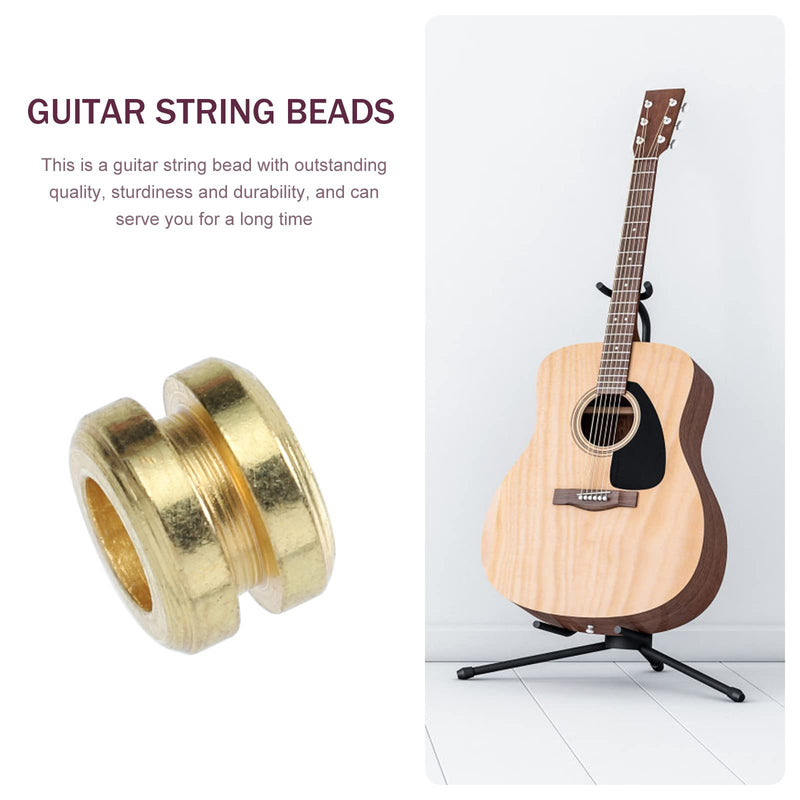 ARTIBETTER Ukulele Strings Guitar String Bead Guitar String Pegs 10pcs Guitar Musical Beads Guitar String Beads Guitar Accessories Guitar Pegs Guitar Repairing Tool Hotfix Tool