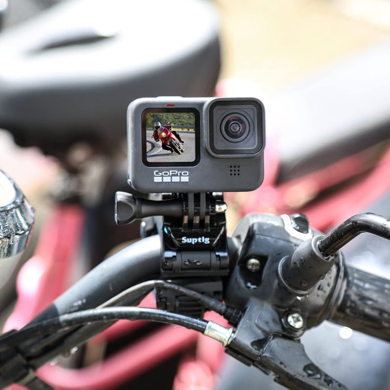 Suptig Jaws Flex Clamp Mount Gooseneck Mount for GoPro Hero 12 Hero 11 Hero 10 Hero 9 Hero 8 Hero 7 Hero 6 Hero 5 Hero 4 Session Hero 3+ Hero 3 Akaso EK7000 Arlo Action Cameras