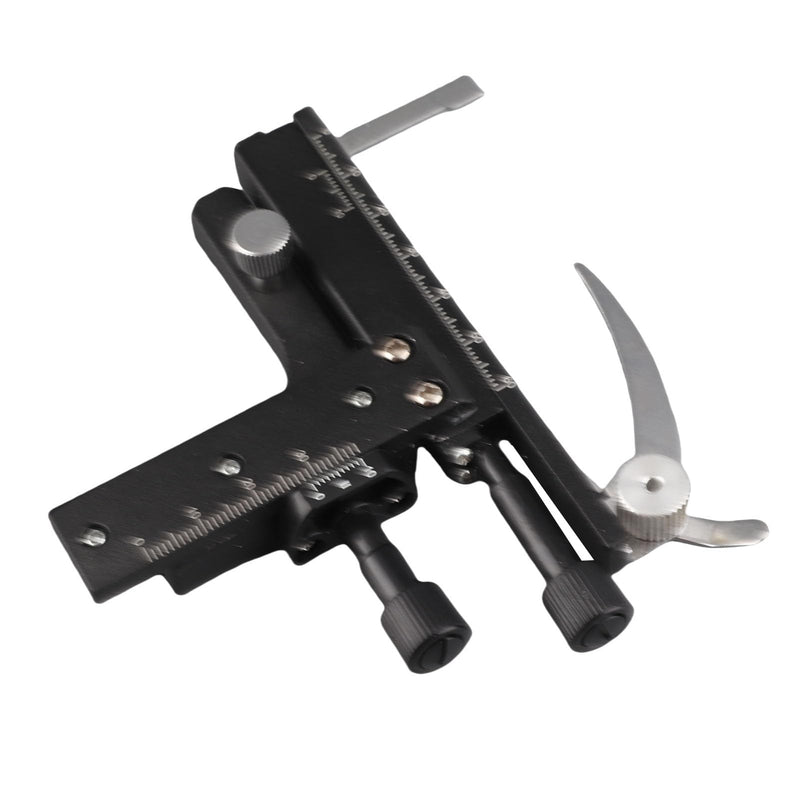 Professional Clip-on Mechanical X-Y Movable Stage Calipers with Scale for Microscope