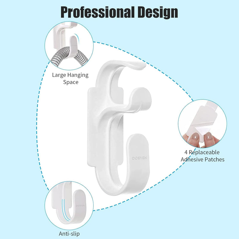 CPAP Hose Holder Pack of 2, CPAP Stand System for Respirator Device, Provide Stable and Tangle-Free CPAP Mask Pipeline System to Help You Sleep Better for Sleep Apnea Accessories