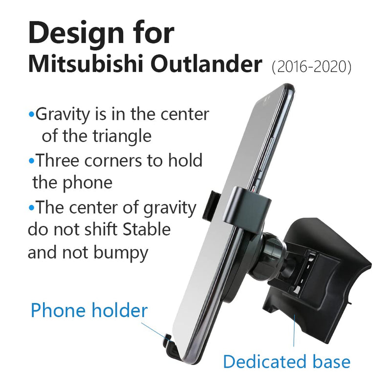 Car Phone Holder for Mitsubishi Outlander 2014-2021 Auto Accessories Screen Navigation Bracket Interior Decoration Mobile Cell Phone Mount