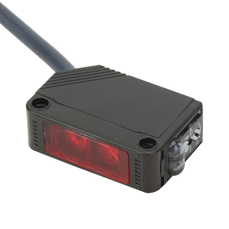 Photoelectric Infrared Switch, IR Photoelectric Sensor Switch, 12-24VDC E3Z-D61 Diffuse Reflection Infrared Sensor NPN Photoelectric Switch for Automatic Devices