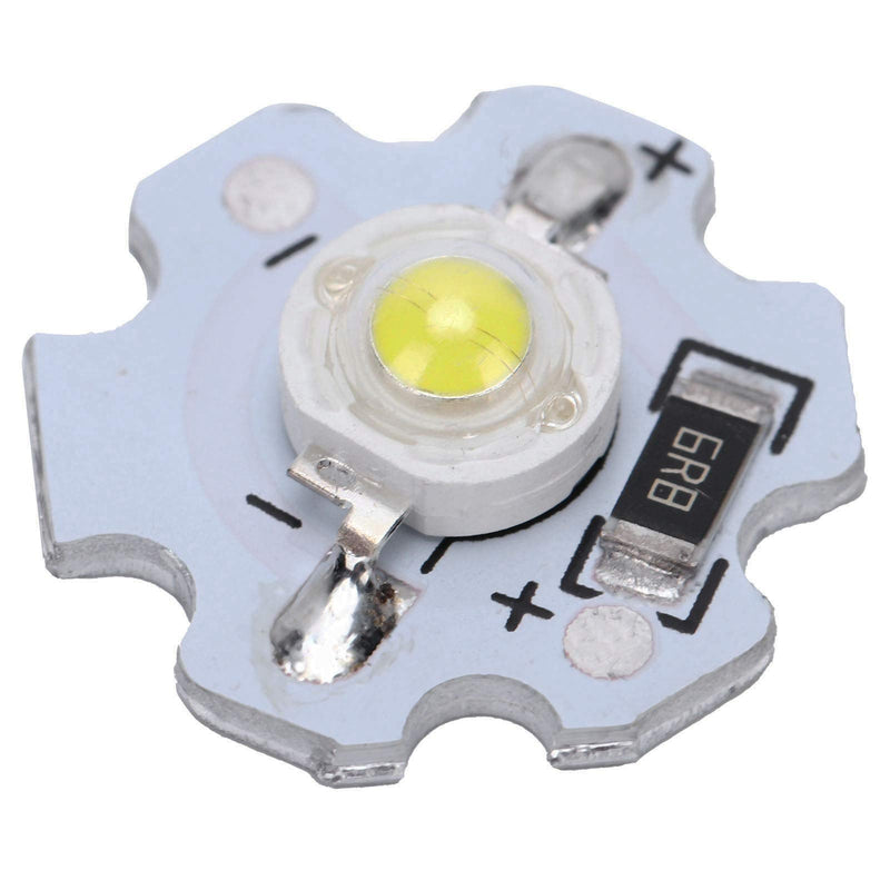 [AUSTRALIA] - Garosa 25-Piece LED Lamp Beads 5V LED Chips 200LM 1W High Power SMD LED Lamp Chip Bulb for Replacement of Foodlight/Spotlight Bulbs in Home Studio (Pure White 6000-6500K) 