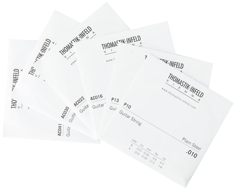 Thomastik-Infeld AC110 Acoustic Guitar Strings - Plectrum Series 6 String Set E, B, G, D, A, E Satz AC110