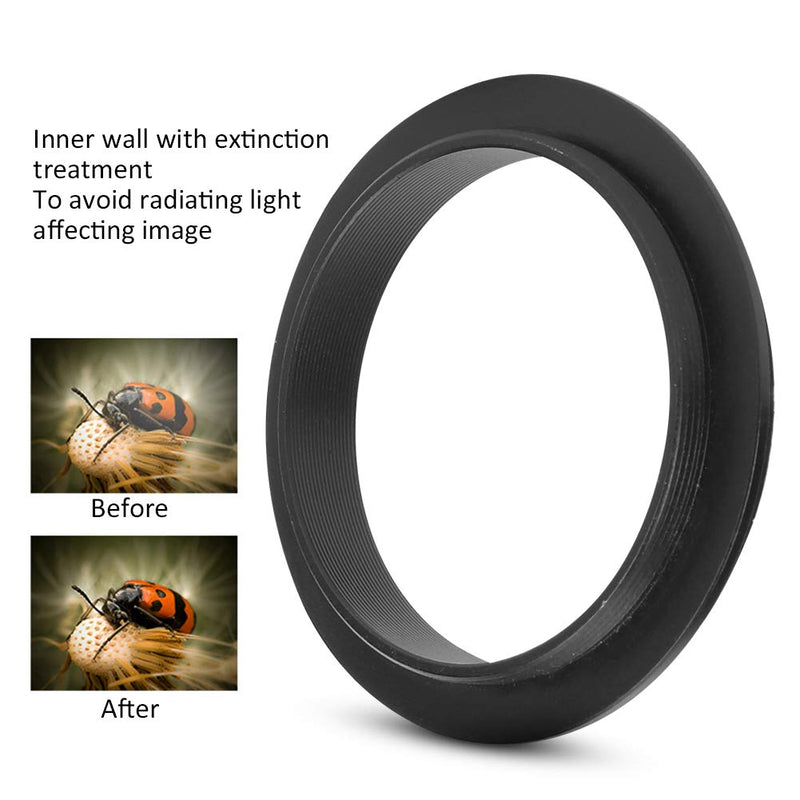 [AUSTRALIA] - 1PCS M48-M54 Adapter Astronomical Telescope Ring, M48-M54 Adapter Ring for Astronomical Telescope - Black 