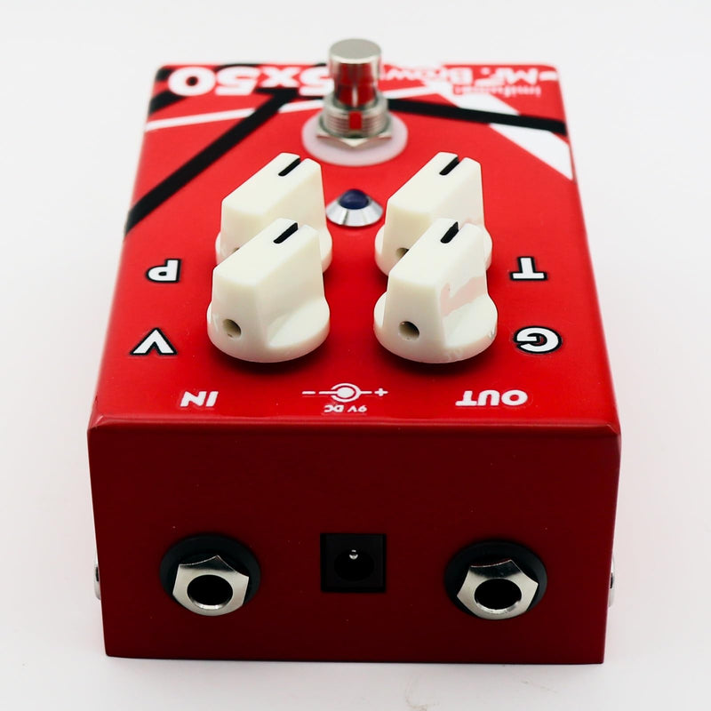 [AUSTRALIA] - Hand-made distortion Pedal, classic High Gain distortion Guitar Pedal from Crunch to Heavy Metal, True Bypass, DC 9V, Pedal for Electric Guitar RED 