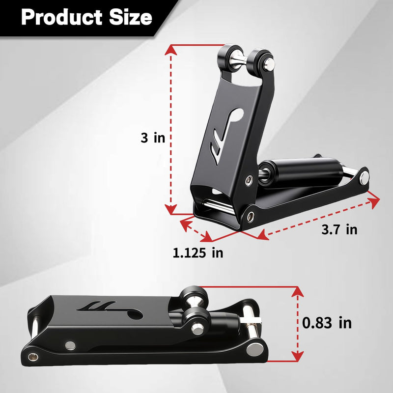 1pcs Piano Slow Close Device – Hydraulic Fallboard Decelerator for Upright Pianos Key Cover Soft Close Lid Protector with Dual Silent Wheels, Anti-Pinch, Durable Aluminum Alloy
