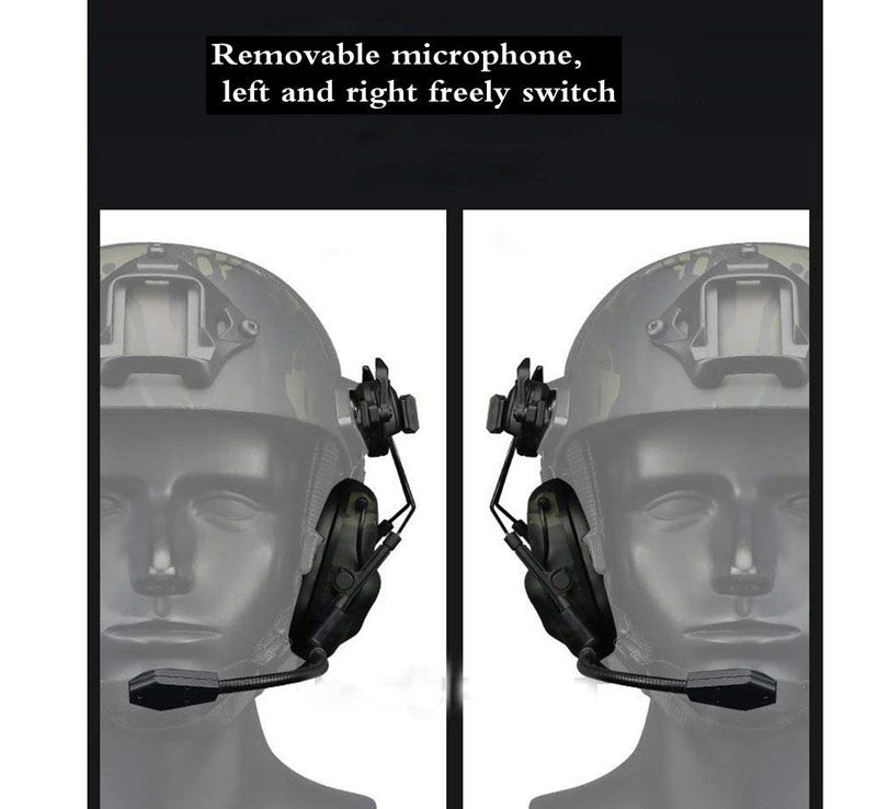 Tactical Headset No Noise Reduction for Z.Tactical Series PTT Black
