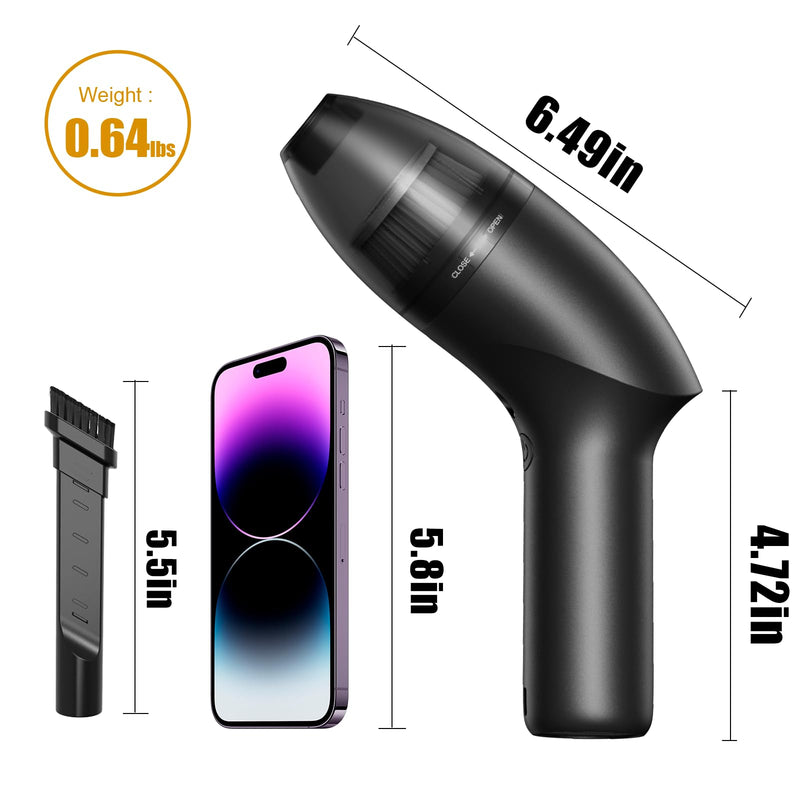 4.3Kpa Keyboard Vacuum Cleaner Mini：Handheld Computer Vacuum Cordless for Car Laptop Sewing Machine Portable Keyboard Vac USB Desk Crumbs Dust Cleaners