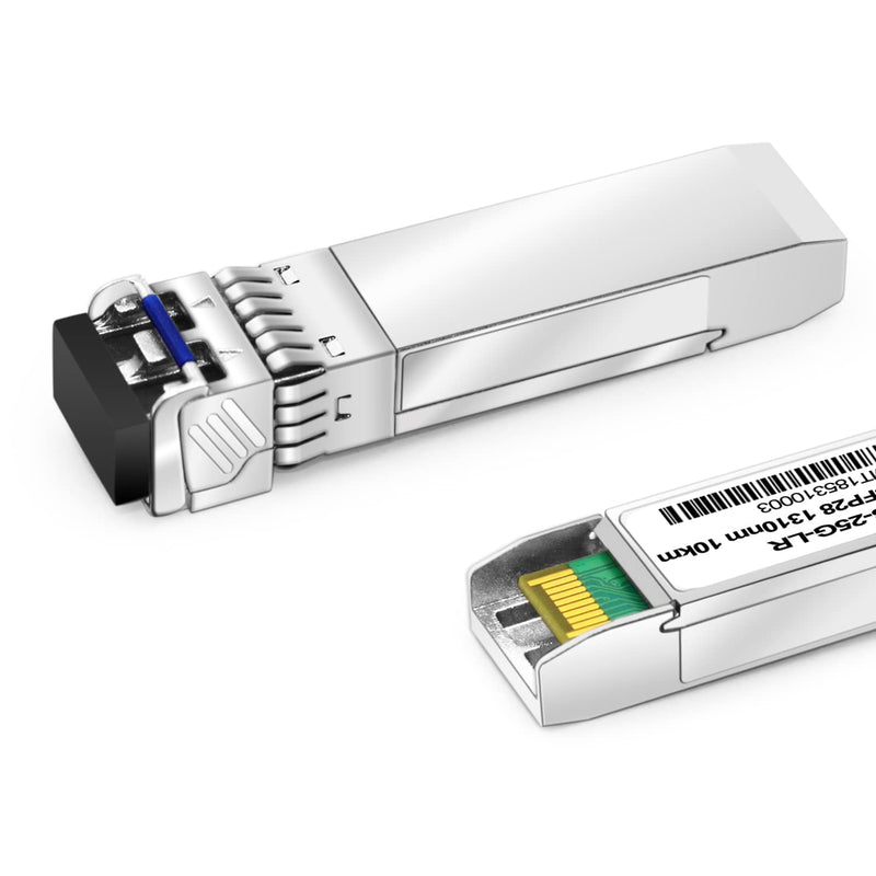 25G SFP28 LR for Arista Networks SFP-25G-LR 25GBASE-LR SFP28 1310nm 10km DOM LC SMF Optical Transceiver Module 25GBASE-LR: 10km