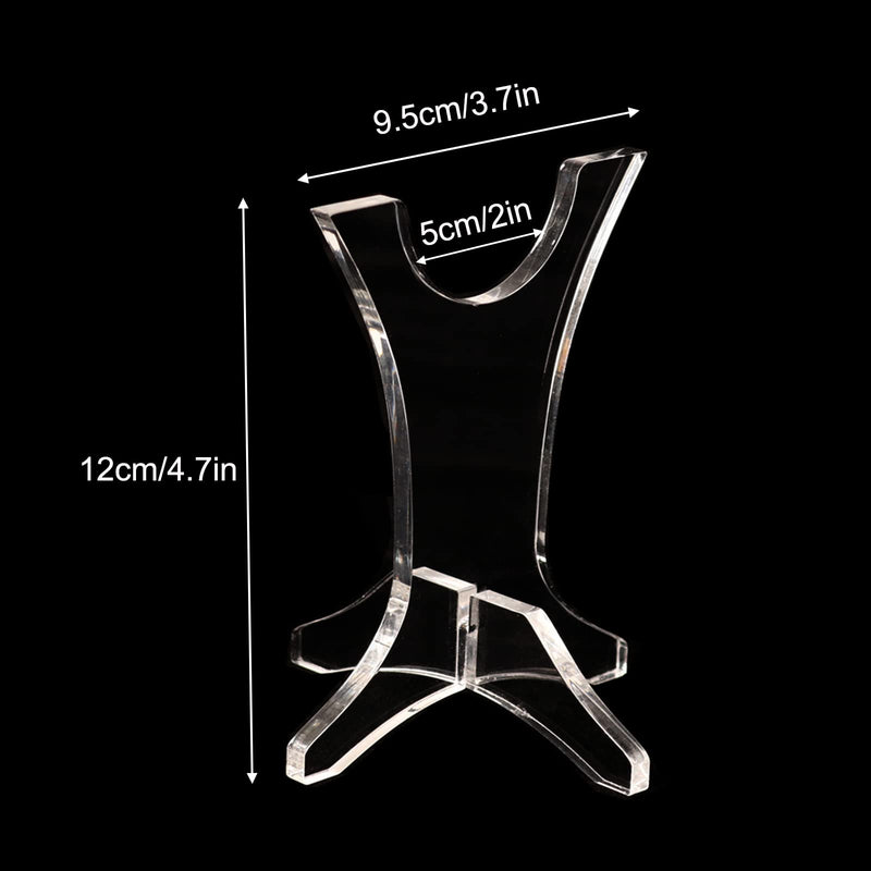 [AUSTRALIA] - flute stand desktop flute stand desktop flute display stand acrylic flute stand for flute indian flute organization storage display (transparent 2) transparent 2 