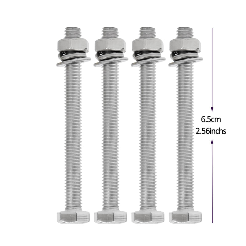[AUSTRALIA] - HYS Heavy Duty Groove CB Radio Antenna Mount W/ SO239 Stud, Double Aluminum Single Groove Roll Bar/Mirror Mounting Bracket 