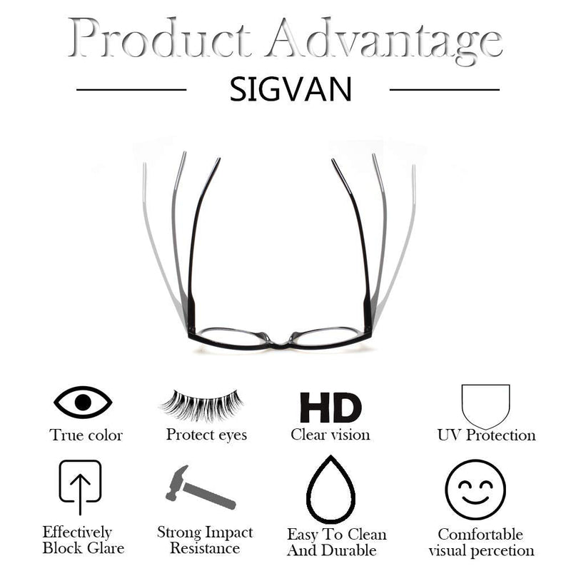 3 Pack Reading Glasses Spring Hinge Stylish Readers Black/Tortoise for Men and Women 3 Mix 2.5 x