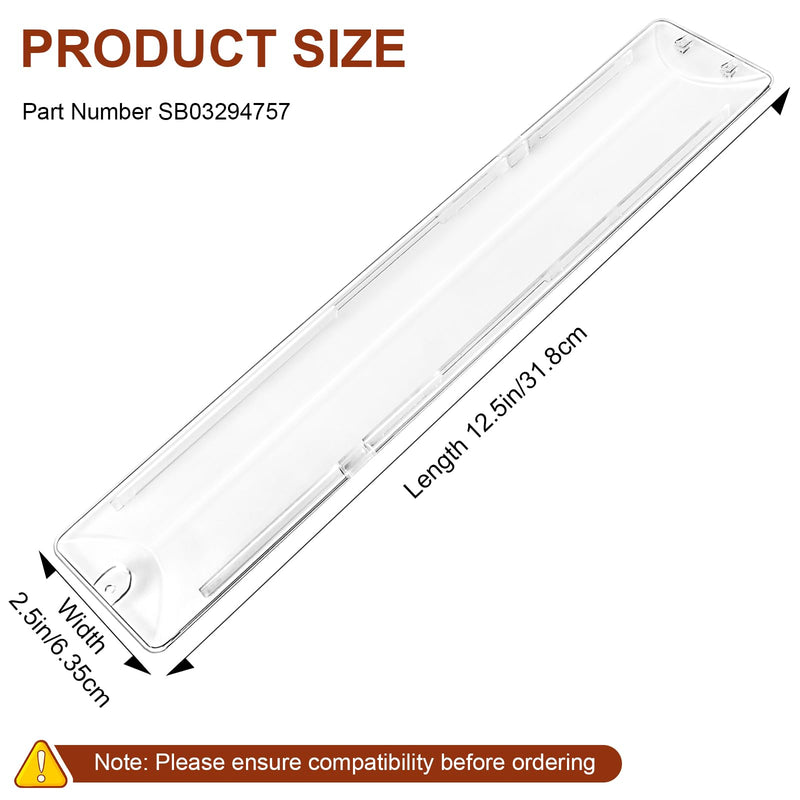 [AUSTRALIA] - Magluv SB03294757 Range Hood Light Lens Replacement for Broan Range Hood Parts RME50000, PM250, Range Hood Light Lens Cover, 1 Pack 