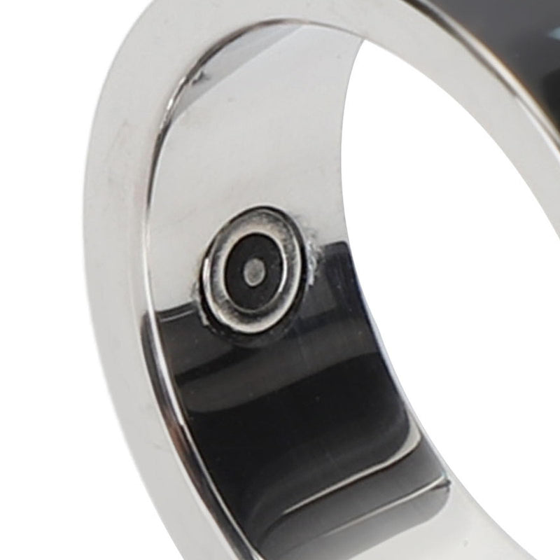 Smart Scrolling Ring, Waterproof Smart Ring Page Turner Ring with Remote Control Function, Magnetic Charging Video Scrolling Ring for Camera Music Electric Book Size 12