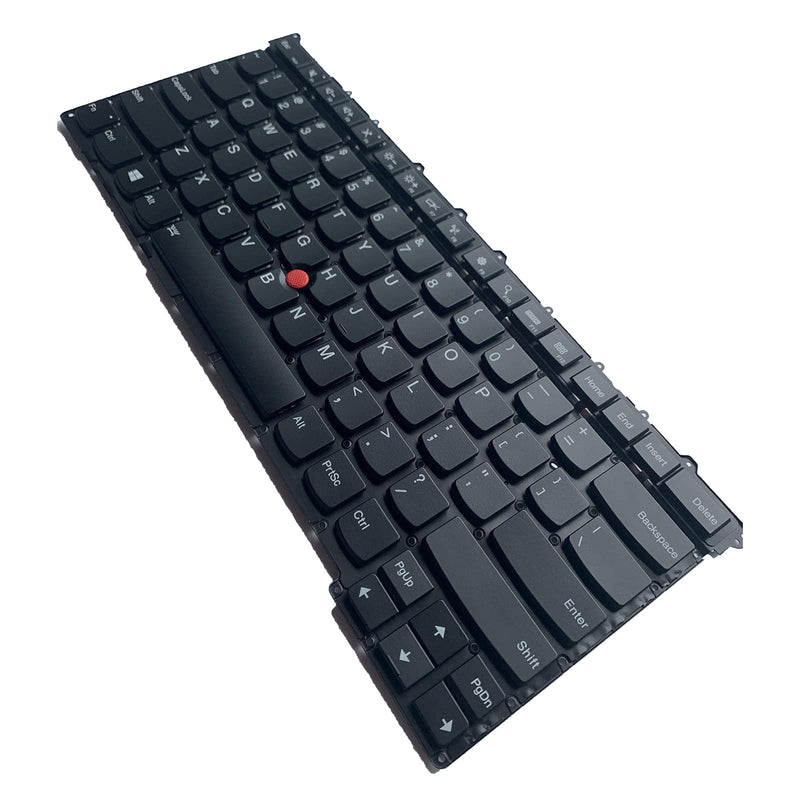Laptop Replacement US Layout with Pointing with Backlight Keyboard for Lenovo Thinkpad Carbon X1 2015 Gen 3 3rd US Layout 8M20G118608 55Y01N5 SG-64700-XUA Black X1 Gen 3 3rd