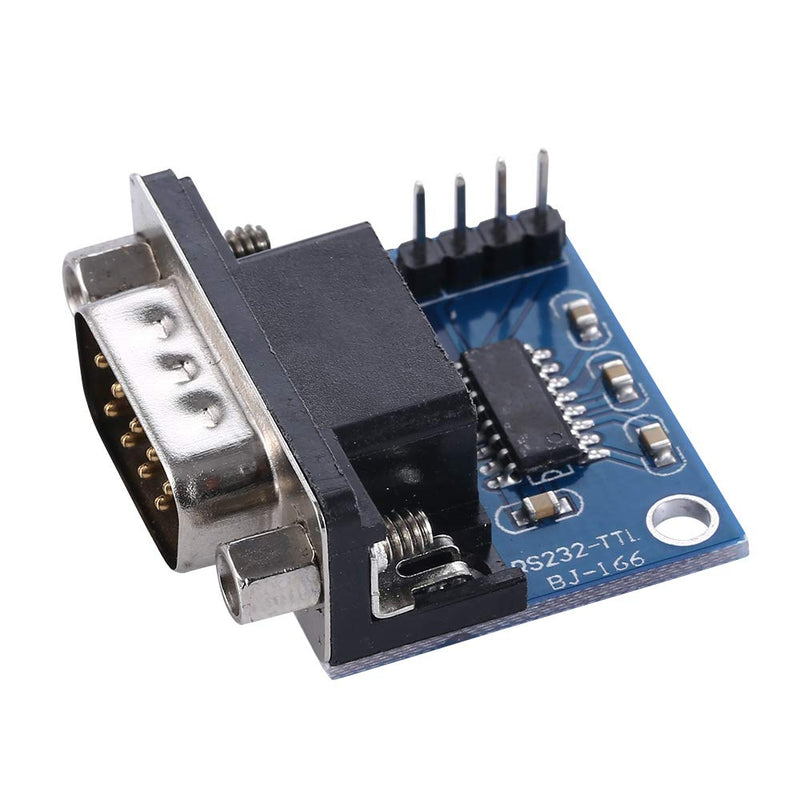 ANMBEST 2PCS MAX3232 3.3V to 5V DB9 Male RS232 Serial Prot to TTL Converter Module Root Connector for Arduino Raspberry Pi and Microcontrollers