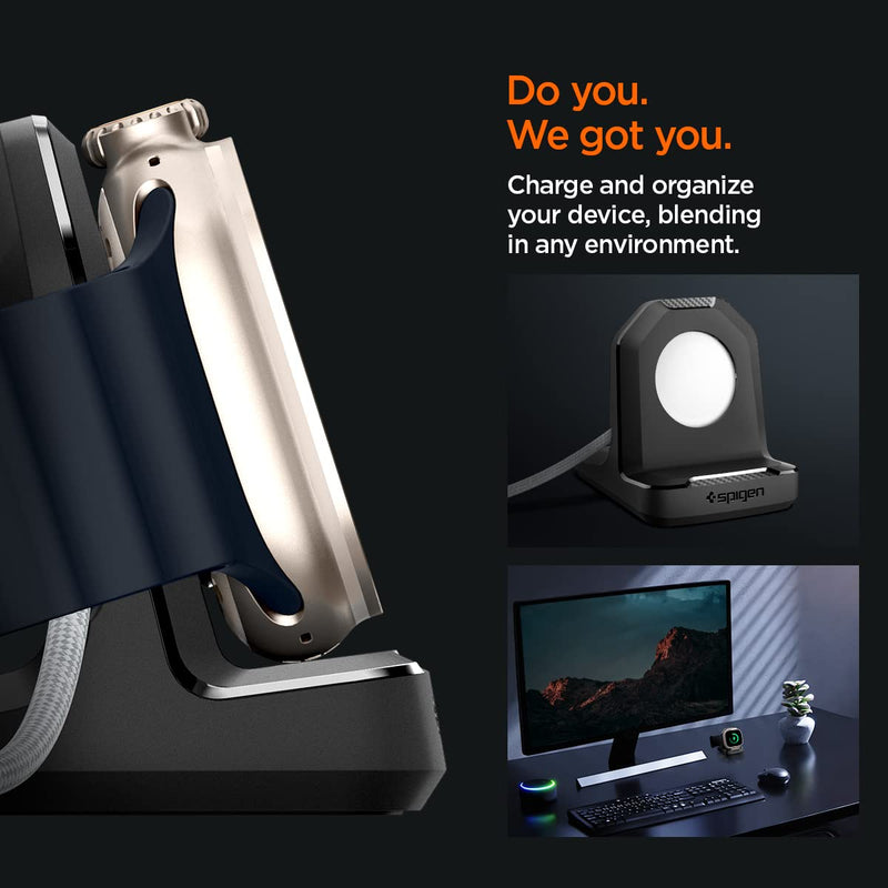 Spigen Rugged Armor Pro and Rugged Armor Stand Designed for Apple Watch Ultra 3/Ultra 2/Apple Watch Ultra 49mm