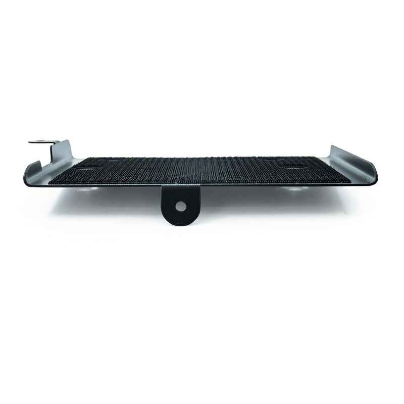 Kenwood Amplifier Mounting Plate for 2014+ Street Glide Motorcycles, Holds Two 4"x 6" amplifiers