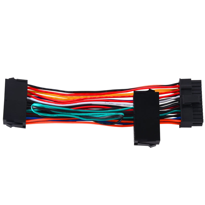 Silverstone SST-PP10 - Power Supply Adapter Cable, Dual 24-pin Socket + Single 24-pin Plug, for The Operation of Two Power Supplies