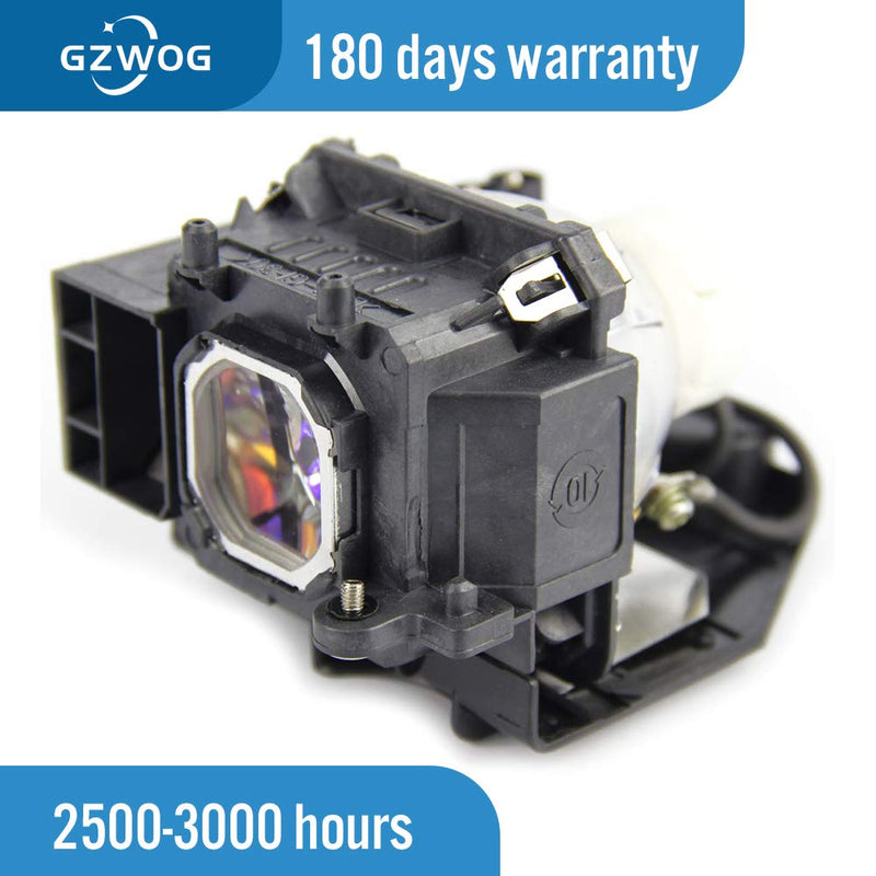 Gzwog NP17LP 60003127/NP17LP-UM Replacement Projector Lamp Bulb with Housing for NEC P350W/P420X/M300WS/M350XS/M420X/NP-UM330X/UM330W/NP-UM330X-WK1/UM330W-WK1/NP-UM330XI/UM33
