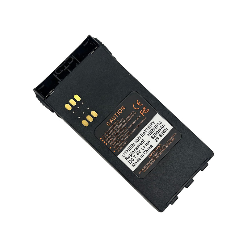 [AUSTRALIA] - HNN9013D HNN9013 7.4V 3200mAh Li-ion Battery for Radio HT1250 HT750 HT1550 HT1225 GP328 GP340 GP360 GP380 GP640 GP680 GP1280 PR860 MTX850LS MTX9250 PRO5150 PRO7150 Walkie Talkie with Belt Clip 