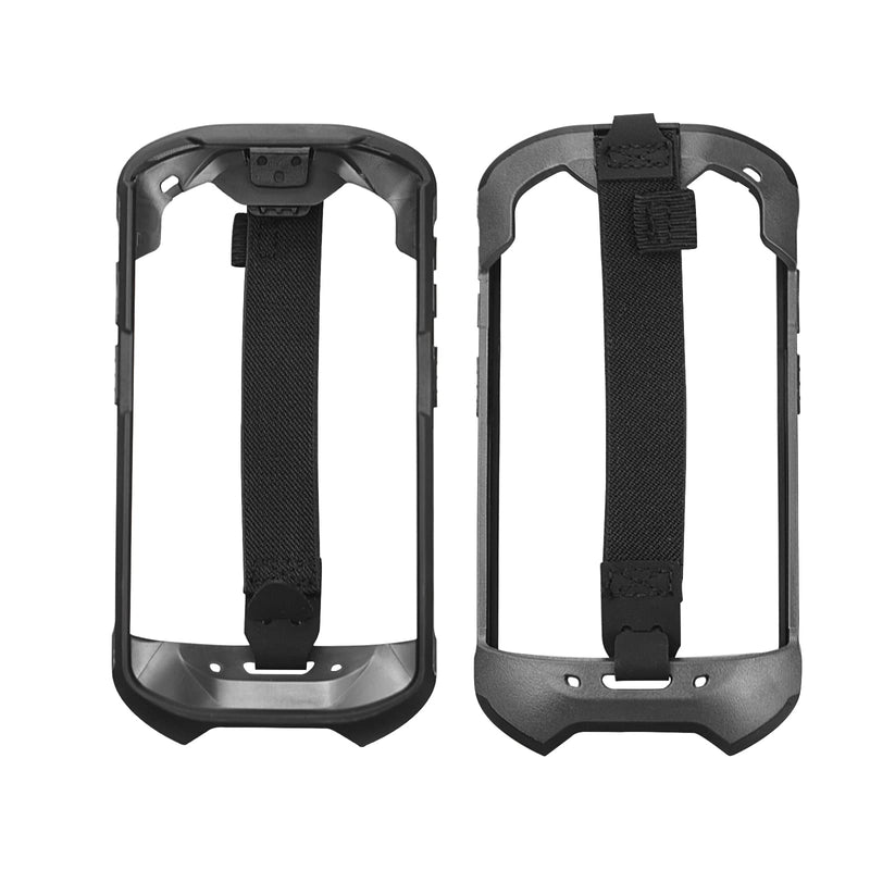 [AUSTRALIA] - Protective Cover Case Rugged Boot with Hand Strap for Zebra TC51 TC52 TC56 TC57 TC510K,Case for Handheld Barcode Touch Mobile Computer,Scanner Accessories(Black) Black 