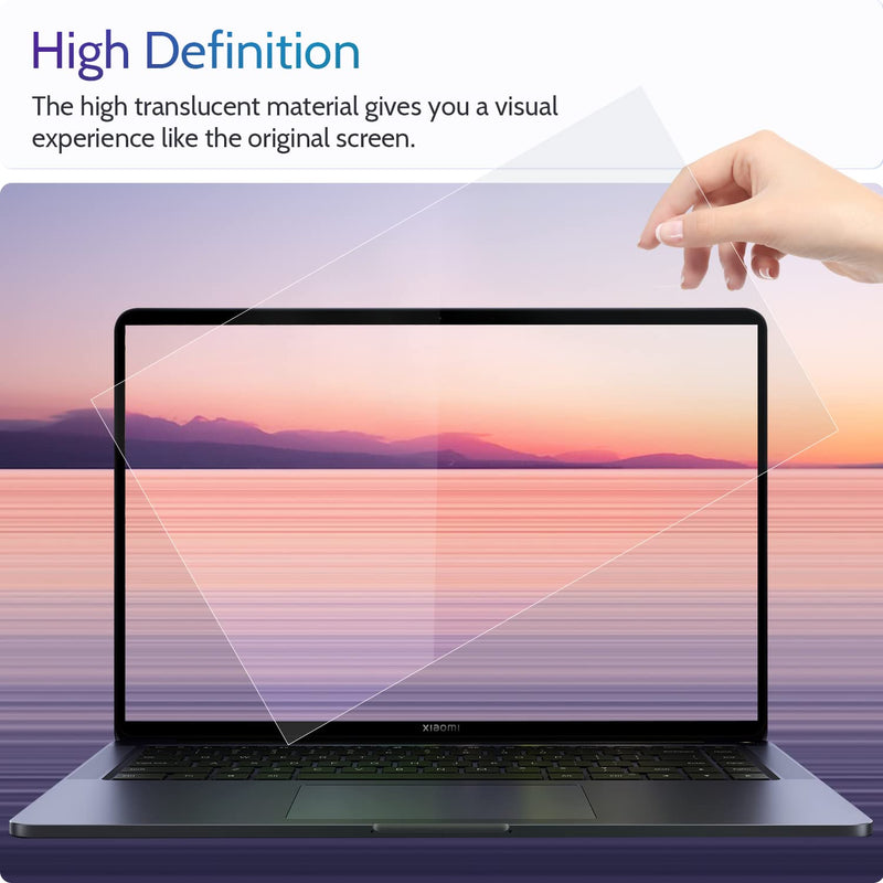 3 Pcs 14 Inch Anti Blue Light Screen Protector Compatible With Lenovo Hp Dell Acer Asus Samsung etc Laptop-16:9 Aspect, 14" Computer Monitor Glare Filter Uv Blocker Shield Cover Eye Protection Film Blue Screen for Laptop 14" 16:9 Aspect