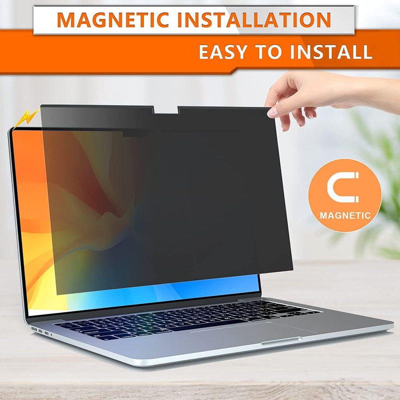 ZOEGAA Privacy Screen for MacBook Air 15 Inch 2024/2023(M2, A2941), Magnetic Removable Anti Blue Light Filter Compatible With 2024/2023 MacBook Air Laptop with M2 chip: 15.3-inch Liquid Retina Display MacBook Air 15 inch(2024/2023,M2)