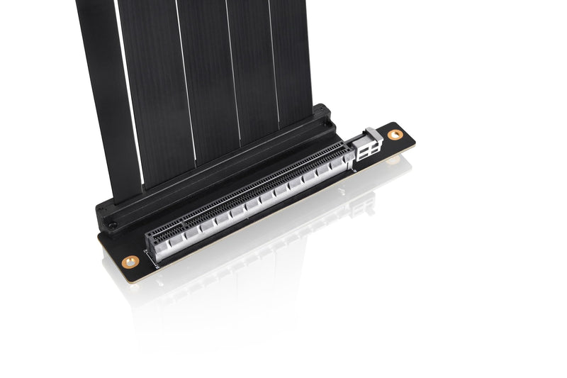 Thermaltake PCI-E 4.0 Dual 90 Degree Riser Cable | 130 mm | Black