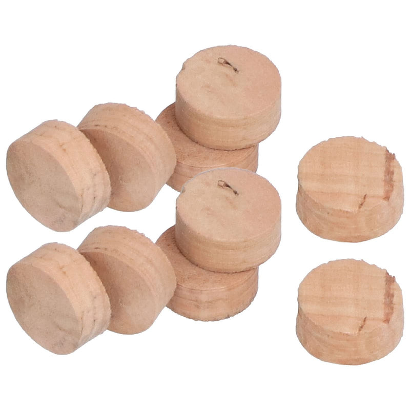 Eujgoov 10Pcs Trombone Water Key, Cork Material 10mm Spit Valve Cork Pad Specially Designed for Trombone