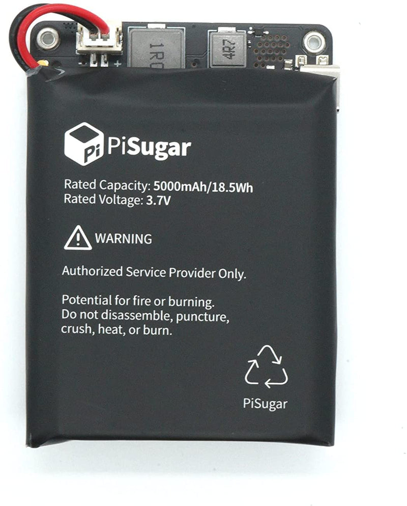 Pisugar S Pro Portable 5000 mAh UPS Lithium Battery Power Module Power Supply for Every Raspberry Pi 3B/3B+/4B Model Accessories handhold