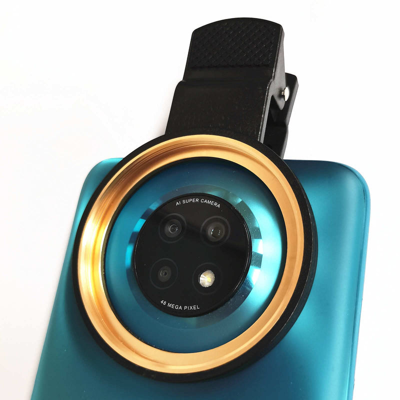 52mm Clip-on CPL Phone Camera Lens Filter, CPL Filter for iPhone 15 14 13 12 11,Samsung BLU, Motorola, Xiaomi and Other Smart Phones 52mm CPL filter