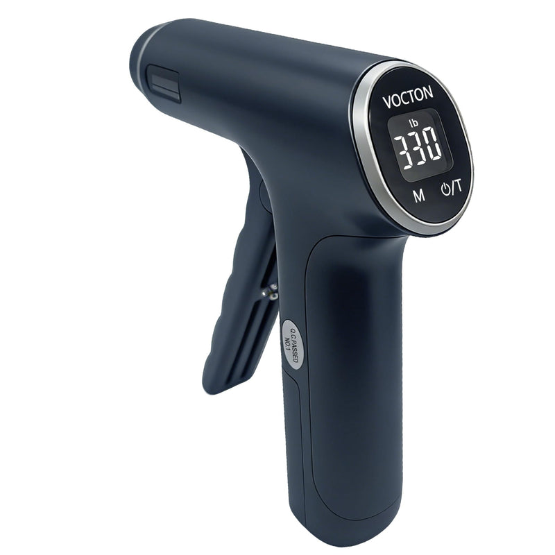 [AUSTRALIA] - 330lbs/150KG Handful Grip Strength Tester, Electronic Hand Dynamometer & Exerciser with Adjustable Resistance Trainer, LCD Screen, Ergonomic Handle for Home and Gym Use(Battery Not Included) 