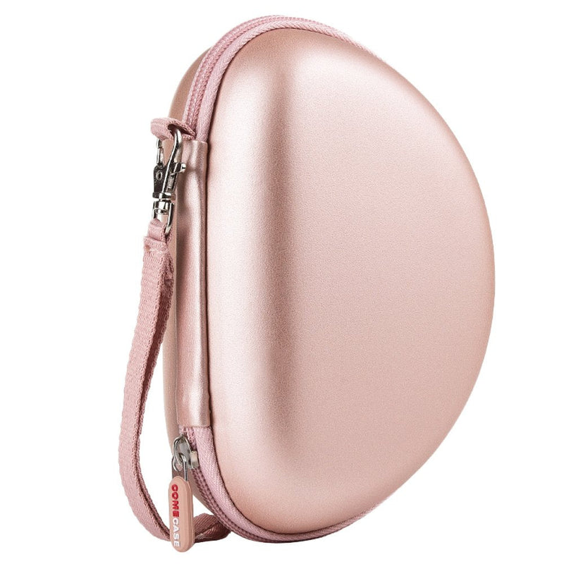 Comecase Hard Carrying Case for Oculus Quest 2 All-in-One VR Gaming Headset with Rose Gold Carrying Case Compatible for Beats Solo3 / Beats Solo2