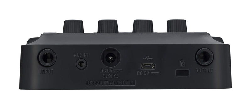Zoom G1 FOUR Guitar Multi-Effects Processor Pedal, With 60+ Built-in effects, Amp Modeling, Looper, Rhythm Section, Tuner, Battery Powered